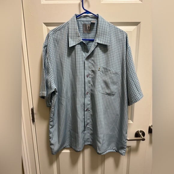 Mens Vintage Pineapple Connection Short Sleeve Button Down Shirt - Picture 1 of 4